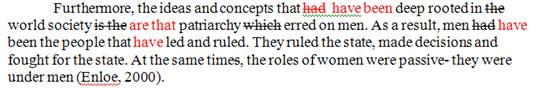 ตัวอย่างงาน รับตรวจไวยากรณ์ Proofreading